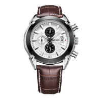 רצועה חומה - לבן