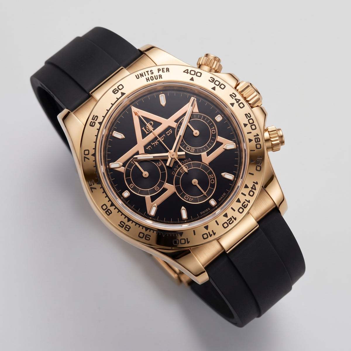 L&P Jerusalem Gold – תקריב לוח
