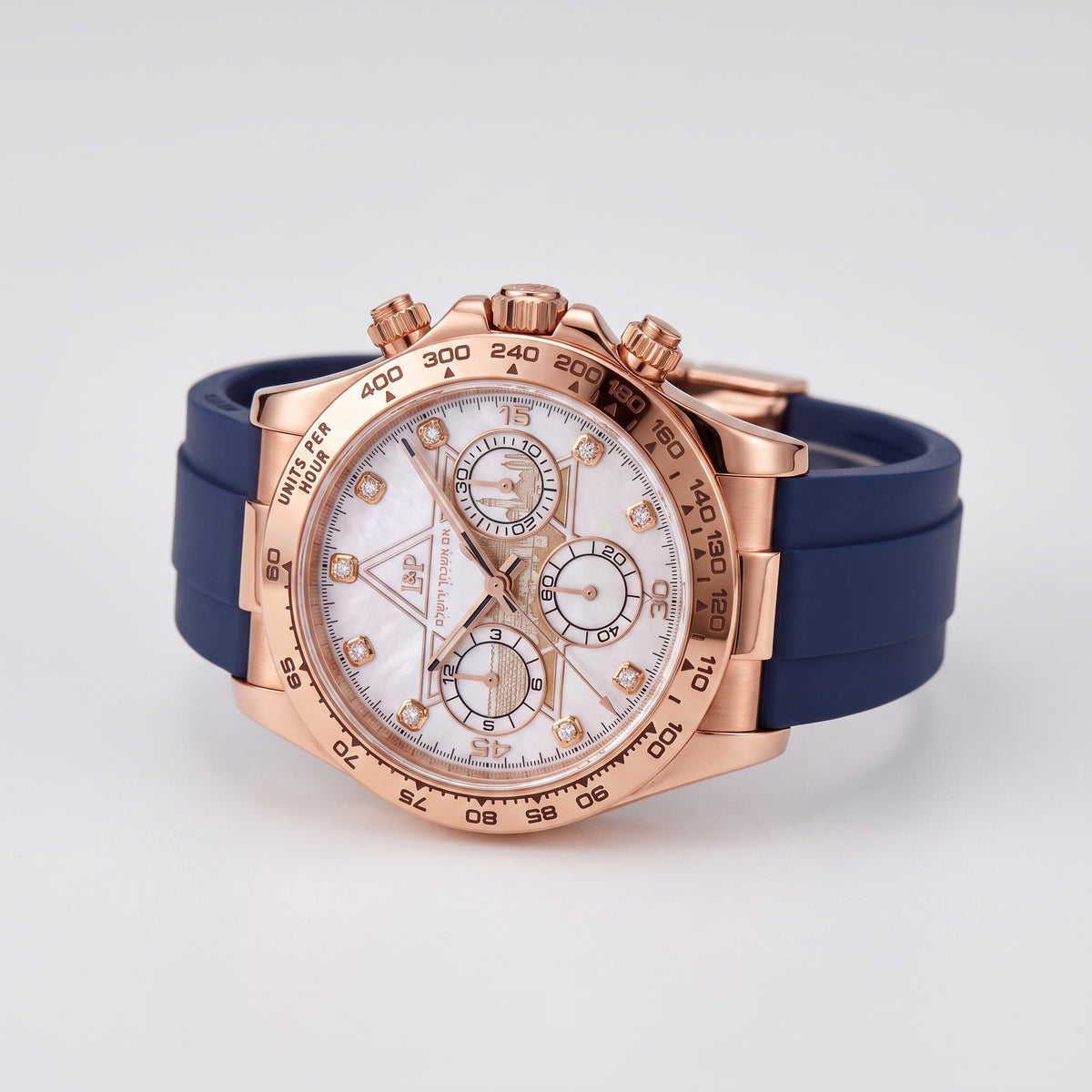 L&P Jerusalem Rose Gold – זווית שלושת רבעי